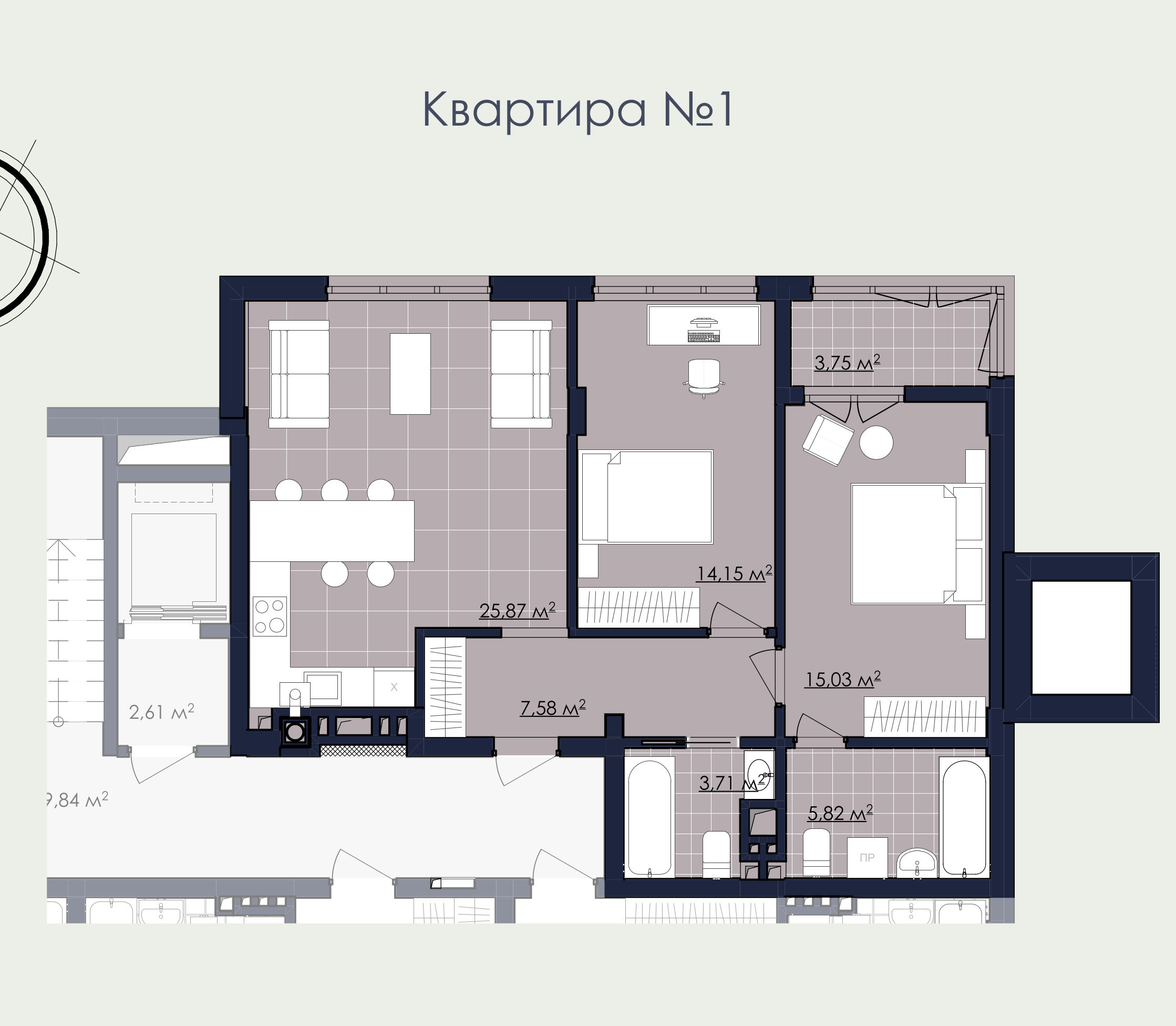 Квартира 1