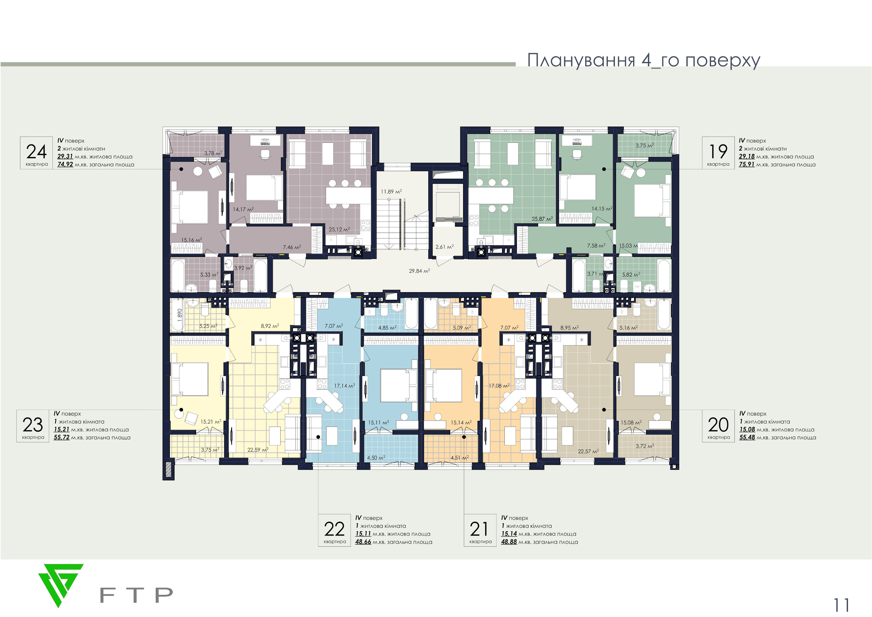 Планування 4 поверху